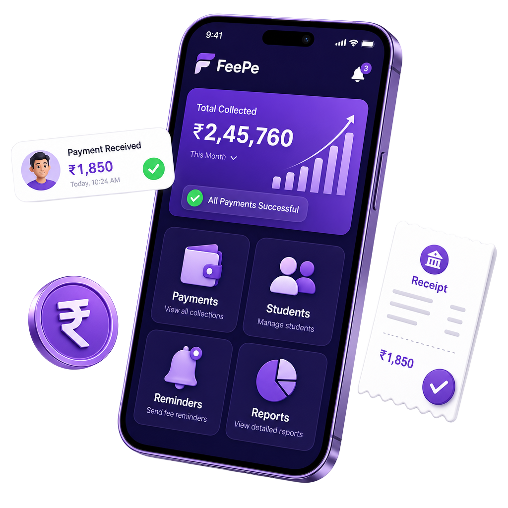 Fee Pe dashboard preview